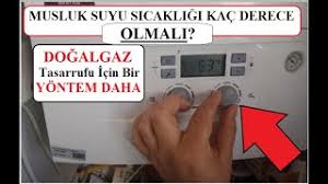 Ama bekeme süresinin 5 dakika olmasi cok yanlis. Kombi Musluk Suyu Sicakligi Kac Derece Olmali Dogalgaz Tasarrufu Nasil Yapilir Youtube