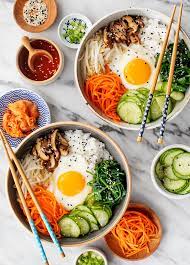 Bibimbap Recipe Love And Lemons Recipe Bibimbap Recipe Gochujang Sauce Seasoned Veggies