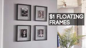 Learn how to make diy floating frames two different ways. How To Make Modern Float Frames For Cheap Youtube