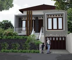 Meskipun luas tanah cukup kecil, dua lantai memberikan ruang yang cukup bagi anda dan keluarga. Desain Rumah Minimalis Bawah Tanah Cek Bahan Bangunan