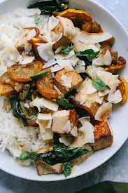 Stir Fried Tofu With Summer Squash Basil And Toasted Coconut Joanne Eats Well With Others Recipe In 2020 Fried Tofu Tofu Fast Healthy Meals