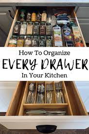 How To Organize Every Drawer In Your Kitchen Tidy Little Tribe Kitchen Drawer Organization Kitchen Drawers Kitchen Cupboard Organization