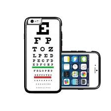 eye chart iphone 6 case amazon com