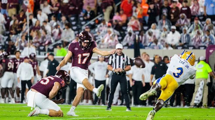Pitt beats Virginia Tech 35-33 after Hokies' game-winning field goal appears to go over an upright - Yahoo Sports