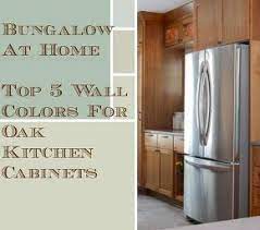 5 Top Wall Colors For Kitchens With Oak Cabinets Oak Kitchen Cabinets Kitchen Colors Oak Cabinets