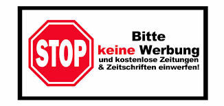 Wer vertraut schon der werbung? Keine Werbung Aufkleber Kostenlos Zum Selber Ausdrucken Kaufen Test Vergleich Preisvergleich