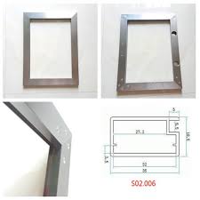 Pintu kaca aluminium adalah pintu kaca yang menggunakan frame aluminium disekeliling kaca nya. Uke Rangka Aluminium Anodized Persegi Untuk Lemari Dapur Pintu Kaca Dan Jendela Aluminium Berbingkai Pintu Kaca Geser Furniture Aksesoris Aliexpress