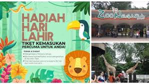Tiket lembang park and zoo online di klook juga bersifat open date, artinya kamu bisa beli sekarang dan menggunakannya kapan saja sampai masa berlaku berakhir, yaitu 31. Zoo Negara Tawar Tiket Masuk Percuma Selama 30 Hari Dari Hari Lahir
