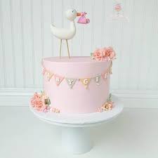 12 pcs of baby shower pink blue stork design mirror. 50 Amazing Baby Shower Cake Ideas That Will Inspire You In 2020