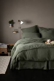Olive Green 100 Linen Bedding Secret Linen Store Olive Green Bedrooms Bedroom Green Bed Linens Luxury