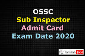 Odisha police recruitment 2021 details are here. Ossc Sub Inspector Admit Card 2020 Ready To Release Soon Odisha Police Si Excise Exam Date