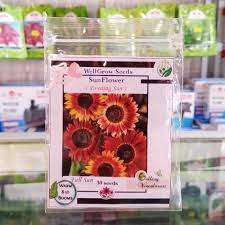 Bunga matahari ini membutuhkan waktu sekitar 3 bulan dari. Jual Benih Bunga Matahari Sunflower Evening Sun 30 Biji Kemasan Ziplock Bibitbunga Com