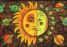 Check out our half moon painting selection for the very best in unique or custom, handmade pieces from our wall décor shops. Sun And Moon Painting Half And Half Painting Inspired