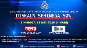 Here is everything you need to know about the pdrm traffic summon discount! Pdrm Offers Up To 50 Discount For Traffic Summonses Via E Payment Platforms