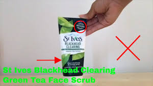 Blemish control, green tea scrub, tube 4.5 oz misc: How To Use St Ives Blackhead Clearing Green Tea Face Scrub Review Youtube