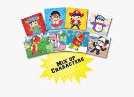 Noddy is a sweet and funny little boy who lives in the fictional world toyland. Ryan S World Characters Names Hd Png Download Kindpng
