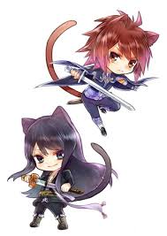 yuri and kratos neko anime chibi tales series chibi pinterest