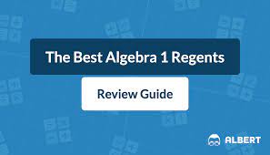 Students must verify with algebra i. The Best Algebra 1 Regents Review Guide For 2020 Albert Resources