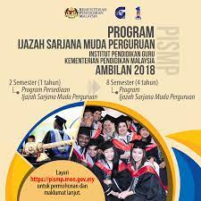 Moe's matriculation programme, pismp and ppc 2021 intake now open to spm 2020 candidates. Kpm Permohonan Sarjana Muda Pengurusan Pismp Ambilan 2018