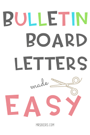 Are you looking for the perfect and inviting touch to bring to your classroom? Bulletin Board Letters Made Easy 3 Steps