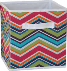 It's available in herringbone, chevron, and solid ivory to match and enhance any closet style. Amazon Com Coscoproducts Fabric Storage Bin Chevron Furniture Decor