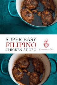 Super Easy Filipino Chicken Adobo Recipe Adobo Chicken Recipes Adobo