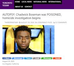 Chadwick was diagnosed with stage iii colon cancer in 2016, and battled with it these last 4 years after it progressed to stage four. his family said in the statement a true fighter. Chadwick Boseman S Autopsy Report Showed Poisoning As Cause Of Death Here Is The Truth