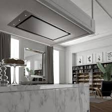 Hotte De Plafond Aqua Slim 100cm 532m3 H Blanc Mat Roblin Elite Ref 6628129