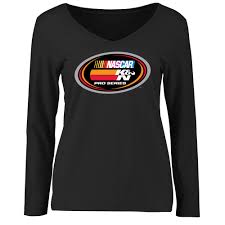 How long does nascar racing take? Womens Black Nascar Kn Pro Series Logo Long Sleeve T Shirt