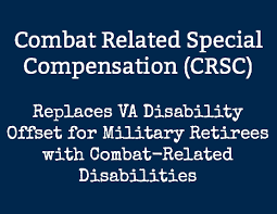 Combat Related Special Compensation Crsc Benefits