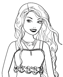 Barbie is an international line of fashion dolls marketed by the american toy company mattel inc. Barbie The Doll Printable Coloring Sheet Page Books