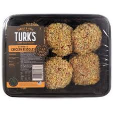 1/4 cup finely chopped onion; Turks Corn Fed Rissoles Crumbed Reviews Black Box
