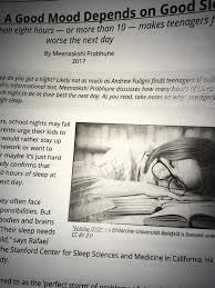 Check spelling or type a new query. Does Anyone Have Answers To For Teens A Good Mood Depends On Good Sleep Its A Commonlit Story Please Help U Juarezjeraldine1010