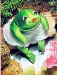 Pdf Digital Download Vintage Chart Sewing Pattern Soft Sculpture Frog In Tutu Approx 14