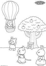 17 Coloring Pages Of Calico Critters