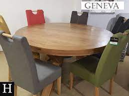 Don't forget to browse our matching dining chairs or our dining sets. Geneva Round Table 1 6m 6 Kensington Chairs