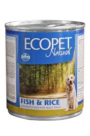 Ecopet Natural Balik Ve Pirincli Yetiskin Kopek Konservesi 300 Gr