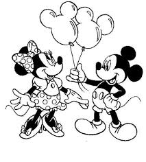 Mickey and minnie mouse dancing. Mickey And Minnie Mouse Coloring Pages To Print For Free Coloring Home