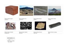 Contoh Batuan Sedimen