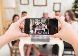 Check spelling or type a new query. Premium Photo Person Taking Picture Of Family At Festive Table