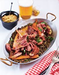 Beer Doused Ham Hock The Happy Foodie Ham Hock Recipes Recipes Ham Hock