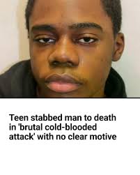 A London teenager has been jailed for stabbing a 36-year-old man to death  in a "brutal cold-blooded assault". On October 19, 2023, Keven Kelenda, 18,  was seen standing