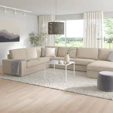 Show more images cuddle up in the soft comfort of kivik sofa. Kivik Sectional 5 Seat Hillared Beige Ikea Modular Sectional Sofa Kivik Sofa U Shaped Sofa