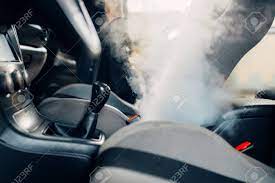 Knowing how to steam clean car seats is particularly essential if your budget can't allow you to get professional auto detailing services. Dry Cleaning Of Car Interior With Steam Cleaner Stock Photo Picture And Royalty Free Image Image 115161169
