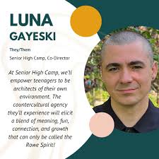 Meet Your Senior High Summer Camp Co-Directors: Luna Gayeski and West  Anderson