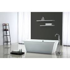 Aolemi floor mount bathtub faucet freestanding tub filler black standing high flow shower faucets with handheld shower mixer taps swivel spout. Need Wall Mounted Tub Faucet Recommendation For Freestanding Tub