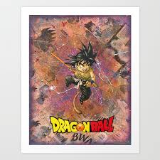 Lista de personajes por todos los que vivieron bajo el tirano freeza, por todos los saiyanos que tú exterminaste, y también, por todos los habitantes del planeta. Dragon Ball Kid Goku Manga Comic Anime Collage Superhero Comic Book Art Art Print By Comic2canvas Society6