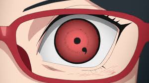 I recommend watching an episode of your favorite anime during this time, while imagining chakra gathering in your pupil. Sarada Uchiha Boruto Wiki Fandom