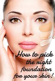 how to pick the right foundation for
