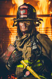 Firefighter Photoshoot Bts Can We Use Real Fire Firefighter Photography Firefighter Girl Firefighter